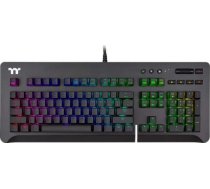 Thermaltake Level 20 GT RGB Gaming Keyboard black, Razer GREEN, USB, US GKB-LVG-RGBRUS-01