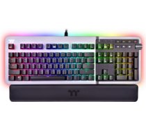 Thermaltake Argent K5 RGB Gaming Keyboard titanium, MX RGB BLUE, USB, U GKB-KB5-BLSRUS-01
