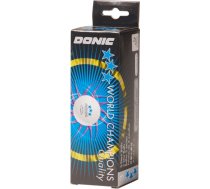 Table tennis ball DONIC P40+ 3star 3pcs White 827DO550241