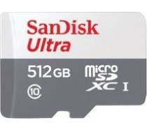 SanDisk Ultra® 512GB microSDHC™ microSDXC™ UHS-I Grey Memory card SDSQUNR-512G-GN3MN