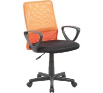 Darba krēsls BELINDA melns/oranžs 27957