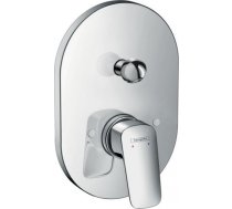 Hansgrohe Logis iebūvējams vannas maisītājs, ovālas formas, hroms 71406000