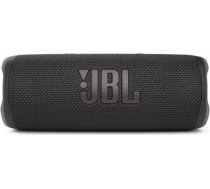JBL FLIP6 Black bluetooth portatīvā skanda, melna JBLFLIP6BLKEU
