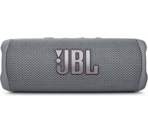 JBL FLIP6 Grey bluetooth portatīvā skanda, pelēka JBLFLIP6GREY
