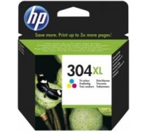 Hewlett-packard Tintes kārtidžs HP 304XL Tri-Color N9K07AE#UUS