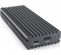 ICYBOX IB-1817MC-C31 External enclosure for PCIe NVMe/SATA M.2 SSD USB 3.1 Type-C Grey IB-1817MC-C31