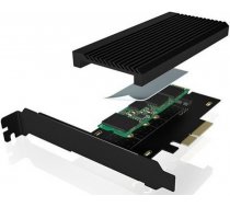 ICY BOX IB-PCI208-HS PCIe extension card with M.2 M-Key socket for an NVMe SSD IB-PCI208-HS