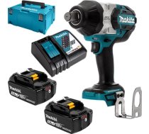 DTW1001RTJ Akumulatora uzgriežņu atslēga 18V, 2x5,0Ah Li-ion, 1000 Nm, 1/2", LED Makita DTW1001RTJ