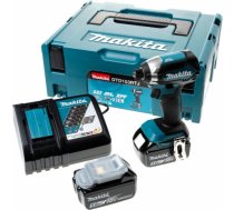 Akumulatora triecienskrūvgriezis, 18 V, 2x5,0 Ah 170 Nm, LED, BL motors DTD153RTJ Makita DTD153RTJ
