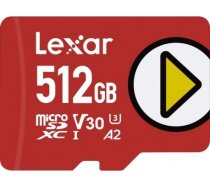 MEMORY MICRO SDXC 512GB UHS-I/PLAY LMSPLAY512G-BNNNG LEXAR LMSPLAY512G-BNNNG