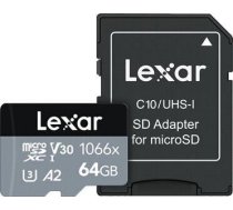 MEMORY MICRO SDXC 64GB UHS-I/W/A LMS1066064G-BNANG LEXAR LMS1066064G-BNANG
