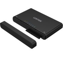 UNITEK S1222A cable gender changer USB 3.2 SATA 2,5/3,5' & M.2 PCIE/NVME Black S1222A