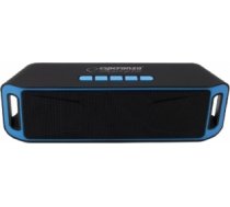Esperanza EP126KB portable speaker Stereo portable speaker Black, Blue 6 W EP126KB