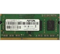 AFOX SO-DIMM DDR3 8GB memory module 1600 MHz LV 1,35V AFSD38BK1L