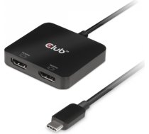 CLUB 3D USB Type C MST Hub to Dual HDMI 4K60Hz M/F CSV-1556