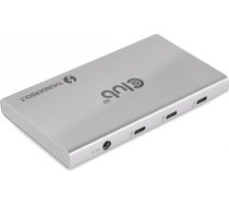 CLUB 3D Certified Thunderbolt™4 Portable 5-in-1 Hub with Smart Power CSV-1580