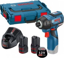 Bosch GDR 12V-110, 2x3.0Ah, GAL 12V-40 Impulsveida skrūvgriezis 06019E0005