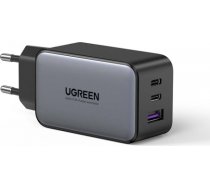 UGREEN CD244 AC Charger, 1x USB-A QC4.0, 2x USB-C, 65W, PD3.0 (black) 10335