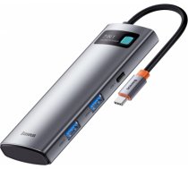 Baseus Hub Adapter 7in1 USB-C to 2x USB 3.0 + HDMI + USB-C PD WKWG020113