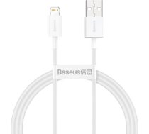 Kabelis USB2.0 A spraudnis - IP Lightning spraudnis 1.0m balts Superior series BASEUS CALYS-A02