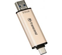 Transcend JetFlash 930C 512GB Pendrive USB Type-A and Type-C USB 3.2 Gen1 TS512GJF930C