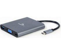 I/O ADAPTER USB-C TO HDMI/USB3/6IN1 A-CM-COMBO6-01 GEMBIRD A-CM-COMBO6-01