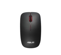 Asus WT300 RF Optical mouse, Wireless connection, No, Black/Red 90XB0450-BMU000