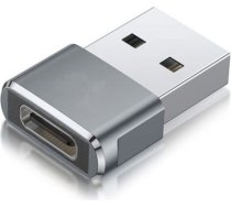 Fusion OTG adapteris USB 3.0 uz USB-C 3.1 sudraba krāsā FSN-AD-USB30T-SL