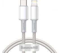 Baseus High Density Braided Cable Type-C to Lightning PD 20W 1m (white) CATLGD-02