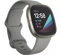 Fitbit Sense, sage grey/silver stainless steel FB512SRSG