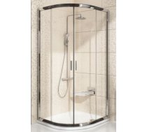 Ravak dušas stūris BLCP4, 900x900 mm, h=1900, r=500, spīdīgs/caurspīdīgs stikls 3B270C00Z1