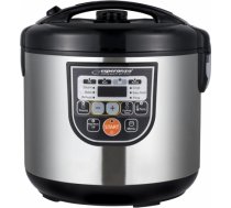 Esperanza EKG011 Multivārāmais katls 5L 860W Black, Metallic EKG011