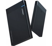 2.5" External HDD/SSD enclosure UGREEN US221, SATA 3.0, USB-C, 50cm (black) 30848