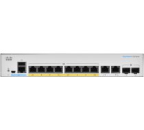 Cisco CBS350-8P-E-2G-EU network switch Managed L2/L3 Gigabit Ethernet (10/100/1000) Silver CBS350-8P-E-2G-EU