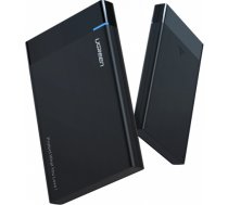 2.5" External HDD/SSD enclosure UGREEN US221, SATA 3.0, USB-C, 50cm (black) 50743