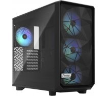 Fractal Design Meshify 2 Lite RGB TG Light Tint Black, E-ATX, Power supply included No FD-C-MEL2A-05