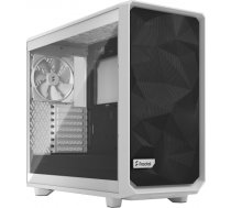 Fractal Design Meshify 2 Lite TG Clear White, E-ATX, Power supply included No FD-C-MEL2A-04
