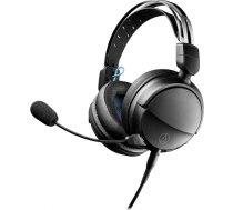 Audio Technica Wired Headphones ATH-GL3BK Wired, Over-ear, Microphone, 3.5 mm stereo mini-plug, Black ATH-GL3BK
