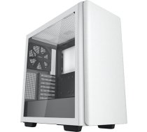 Deepcool MID TOWER CASE CK500 Side window, White, Mid-Tower, Power supply included No R-CK500-WHNNE2-G-1