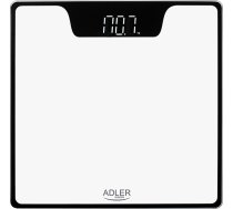 Adler Bathroom Scale AD 8174w Maximum weight (capacity) 180 kg, Accuracy 100 g, White AD 8174W