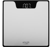 Adler Bathroom Scale AD 8174s Maximum weight (capacity) 180 kg, Accuracy 100 g, Silver AD 8174S
