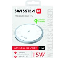 Swissten 15W Bezvadu lādētājs ar USB-C 1.5m kabeli 22055505
