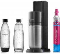 SodaStream DUO black Black, Stainless steel 8719128118352