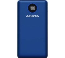 ADATA P20000QCD power bank Lithium Polymer (LiPo) 20000 mAh Blue AP20000QCD-DGT-CDB