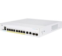 Cisco CBS250-8P-E-2G-EU network switch Managed L2/L3 Gigabit Ethernet (10/100/1000) Silver CBS250-8P-E-2G-EU