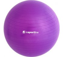 Vingrošanas bumba + sūknis inSPORTline Top Ball 55 cm - Purple 3909-4