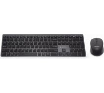 Gembird Backlight Pro Business Slim wireless desktop set KBS-ECLIPSE-M500 Keyboard and Mouse Set, Wireless, Mouse included, US, Black KBS-ECLIPSE-M500