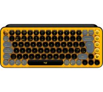 LOGITECH POP Keys Bluetooth Mechanical Keyboard - BLAST YELLOW - US INT'L 920-010735