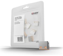 USB PORT BLOCKER 10PACK/ORANGE 40463 LINDY 40463