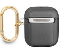 Guess TPU Printed Stripe Case for Airpods 1/2 Black GUA2HHTSK